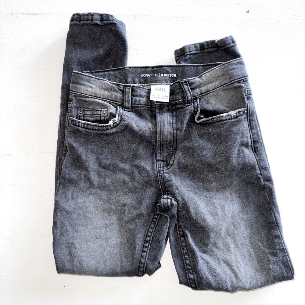 Zara Boys 8 Skinny Stretch Denim Jeana